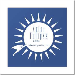 Solar Eclipse 2024 Posters and Art